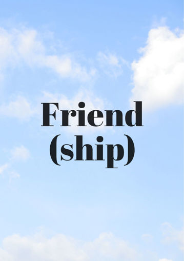 รูปภาพของ Friend(Ship)