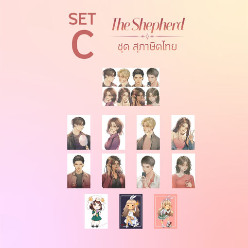 รูปภาพของ (Set C) เซต ‘โปสต์การ์ดคาแรคเตอร์ปกใหม่’ จากนิยายรักชุดสุภาษิตไทย